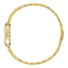 Citizen Eco-Drive Womens Crystal Accent Gold Tone Stainless Steel Bracelet Watch Em0862-56d