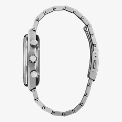 Citizen Mens Chronograph Silver Tone Bracelet Watch Ca4610-85a