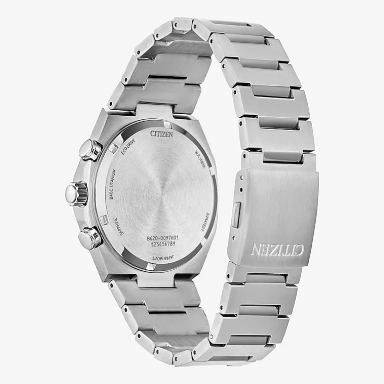 Citizen Mens Chronograph Silver Tone Bracelet Watch Ca4610-85m