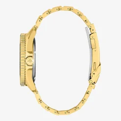 Citizen Mens Gold Tone Stainless Steel Bracelet Watch Bn0262-59w