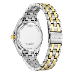 Citizen Peyten Womens Two Tone Stainless Steel Bracelet Watch Eo1224-54d