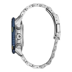 Citizen Promaster Skyhawk A-T Mens Silver Tone Stainless Steel Bracelet Watch Jy8078-52l