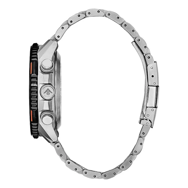 Citizen Promaster Skyhawk A-T Mens Silver Tone Bracelet Watch Jy8108-53e