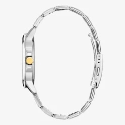Citizen Quartz Mens Two Tone Stainless Steel Bracelet Watch Bf2018-52a
