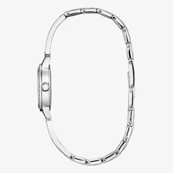 Citizen Quartz Womens Silver Tone Stainless Steel Bangle Watch Ez7011-88a
