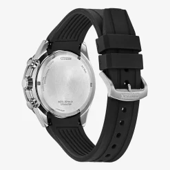 Citizen Sport Luxury Mens Chronograph Black Strap Watch Ca4730-08e