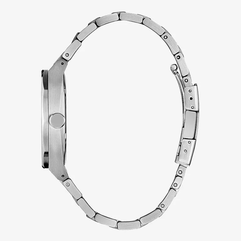 Citizen Sport Luxury Mens Silver Tone Stainless Steel Bracelet Watch Bm7660-54e