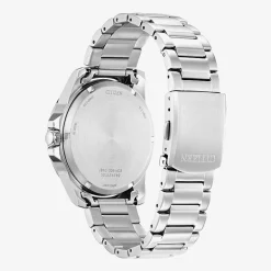 Citizen Sport Luxury Mens Silver Tone Stainless Steel Bracelet Watch Aw1816-89e