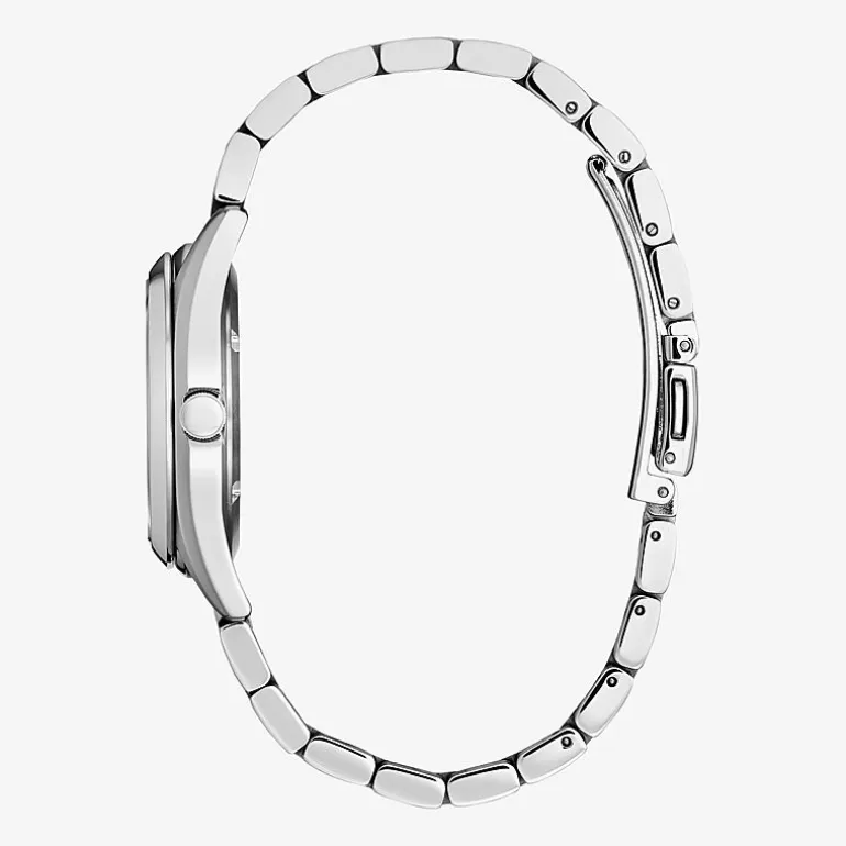 Citizen Sport Luxury Womens Silver Tone Stainless Steel Bracelet Watch Ew2700-54l