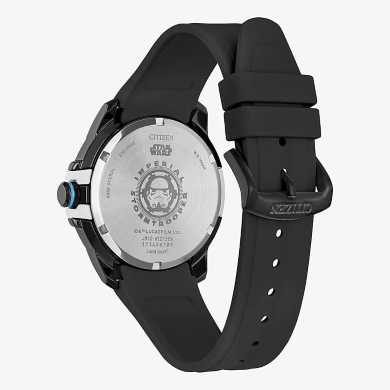 Citizen Star Wars Mens Black Strap Watch Aw1659-00w