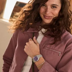 Citizen Tsuyosa Mens Automatic Silver Tone Stainless Steel Bracelet Watch Nj0200-50w