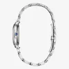Citizen Womens Diamond Accent Silver Tone Stainless Steel Bracelet Watch Em1091-67x
