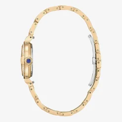 Citizen Womens Gold Tone Stainless Steel Bracelet Watch Em1123-62x
