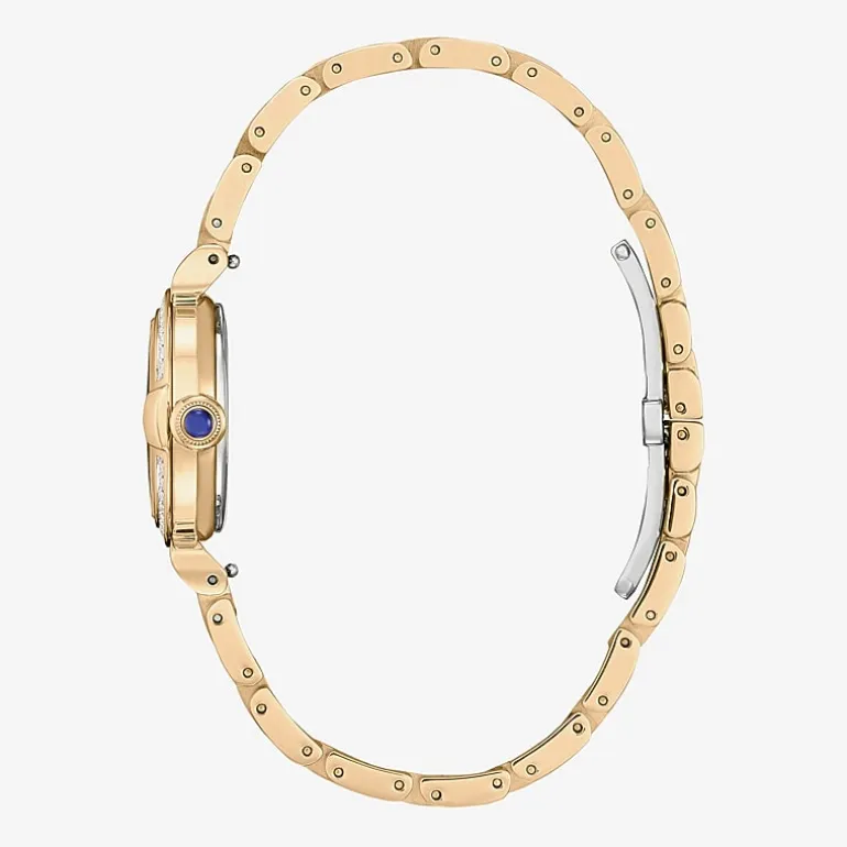 Citizen Womens Gold Tone Stainless Steel Bracelet Watch Em1123-89d