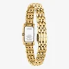 Citizen Womens Gold Tone Stainless Steel Bracelet Watch Eg7112-59d