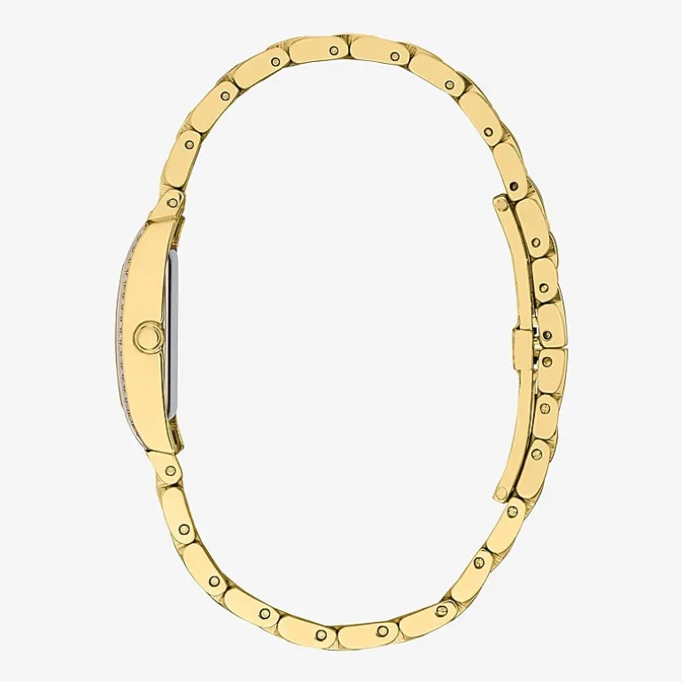 Citizen Womens Gold Tone Stainless Steel Bracelet Watch Eg7112-59d