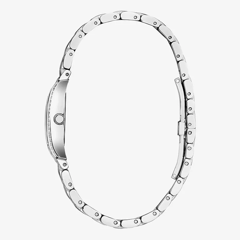 Citizen Womens Silver Tone Stainless Steel Bracelet Watch Eg7110-54y