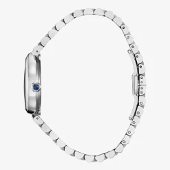 Citizen Womens Silver Tone Stainless Steel Bracelet Watch Em1200-55a
