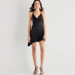 City Triangle Womens Juniors Sweetheart Neck Sleeveless Embellished Embroidered Sequin Bodycon Dress