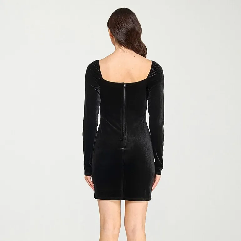 City Triangle Womens Juniors Sweetheart Neck Sleeveless Bodycon Dress