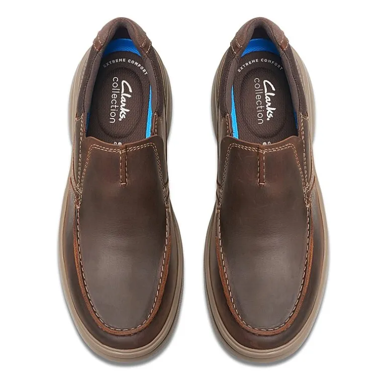 Clarks Bradley Chase Mens Moc Oxford Shoes