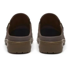 Clarks Carleigh Womens Round Closed Toe Mules-Wide Width