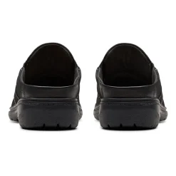Clarks Carleigh Womens Round Closed Toe Mules-Wide Width