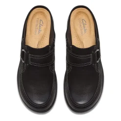Clarks Carleigh Womens Round Closed Toe Mules-Wide Width