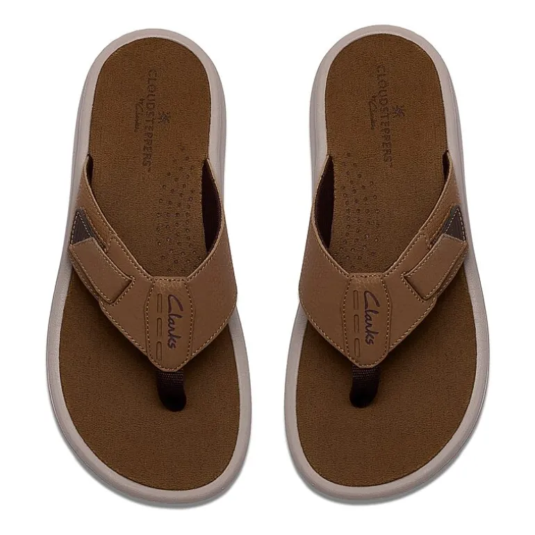 Clarks Cloudsteppers Mens Breeze Flip-Flops