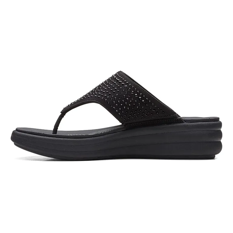 Clarks Cloudsteppers Womens Drift Jaunt Wedge Sandals