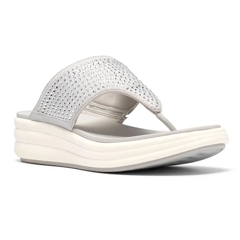 Clarks Cloudsteppers Womens Drift Jaunt Wedge Sandals