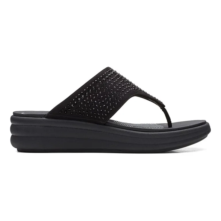Clarks Cloudsteppers Womens Drift Jaunt Wedge Sandals