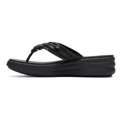 Clarks Cloudsteppers Womens Drift Gem Wedge Sandals