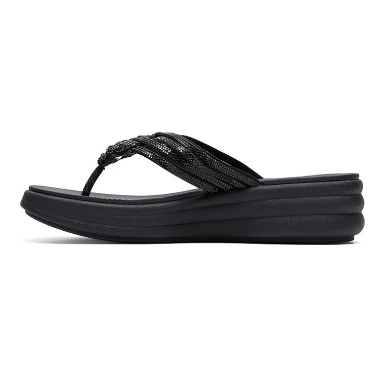 Clarks Cloudsteppers Womens Drift Gem Wedge Sandals