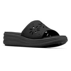 Clarks Cloudsteppers Womens Drift Floral Wedge Sandals