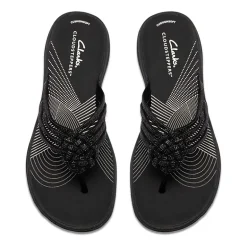 Clarks Cloudsteppers Womens Breeze Gem Flip-Flops