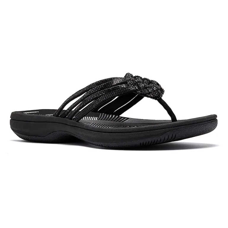 Clarks Cloudsteppers Womens Breeze Gem Flip-Flops
