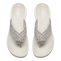 Clarks Cloudsteppers Womens Breeze Gem Flip-Flops