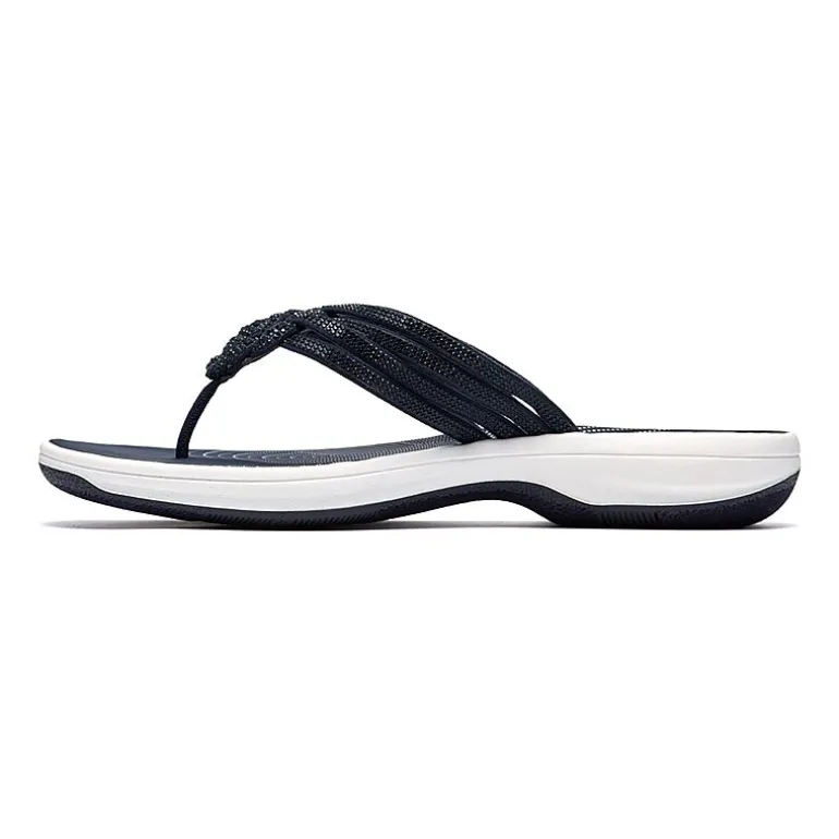 Clarks Cloudsteppers Womens Breeze Gem Flip-Flops
