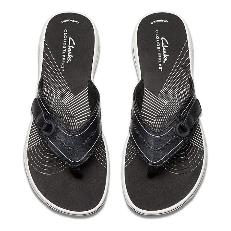Clarks Cloudsteppers Womens Breeze Reyna Flip-Flops