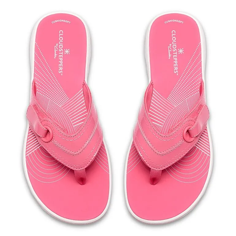 Clarks Cloudsteppers Womens Breeze Reyna Flip-Flops