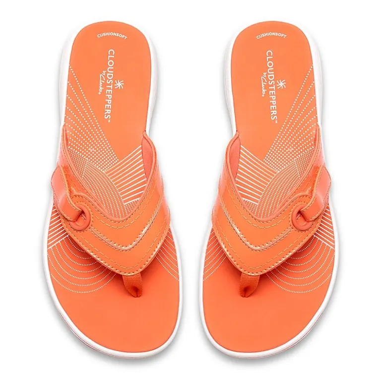 Clarks Cloudsteppers Womens Breeze Reyna Flip-Flops