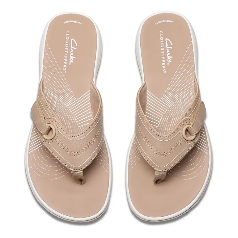 Clarks Cloudsteppers Womens Breeze Reyna Flip-Flops