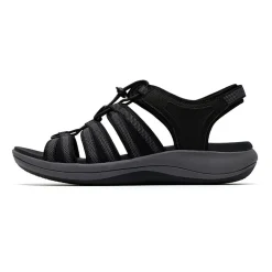 Clarks Cloudsteppers Womens Mira Mabel Adjustable Strap Flat Sandals