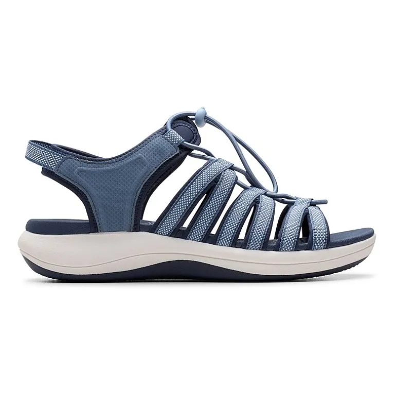 Clarks Cloudsteppers Womens Mira Mabel Adjustable Strap Flat Sandals
