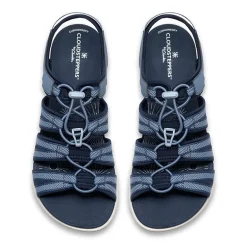 Clarks Cloudsteppers Womens Mira Mabel Adjustable Strap Flat Sandals