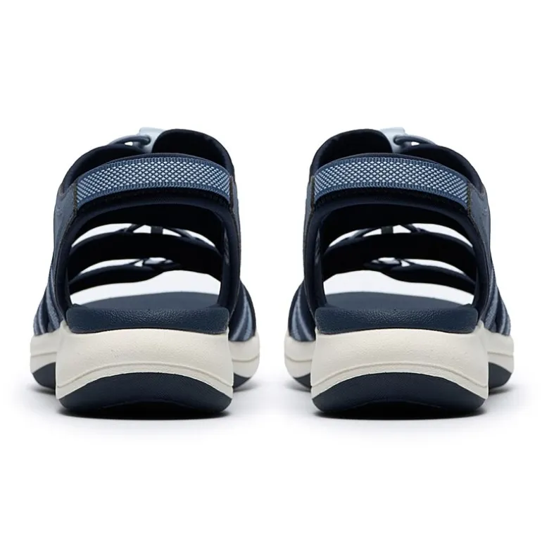 Clarks Cloudsteppers Womens Mira Mabel Adjustable Strap Flat Sandals