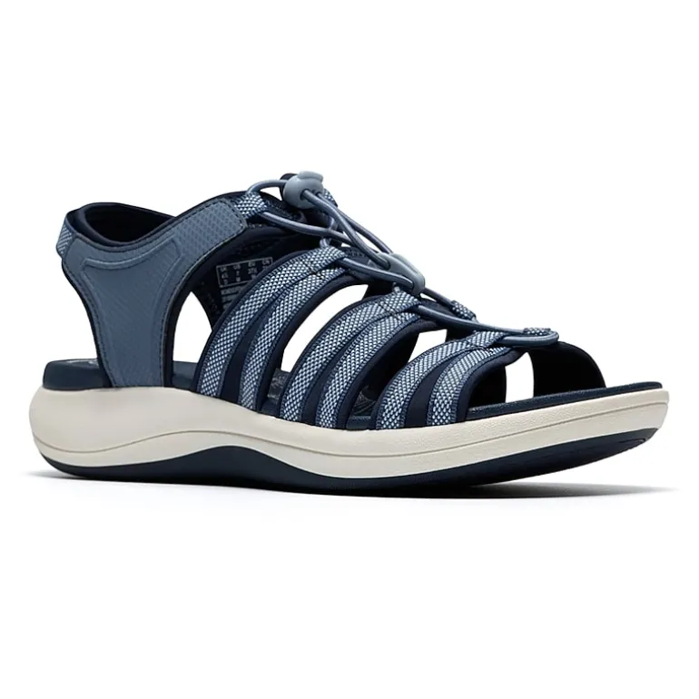 Clarks Cloudsteppers Womens Mira Mabel Adjustable Strap Flat Sandals