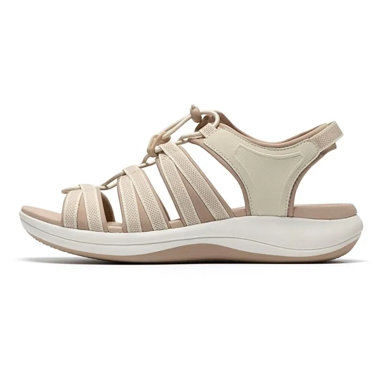 Clarks Cloudsteppers Womens Mira Mabel Adjustable Strap Flat Sandals