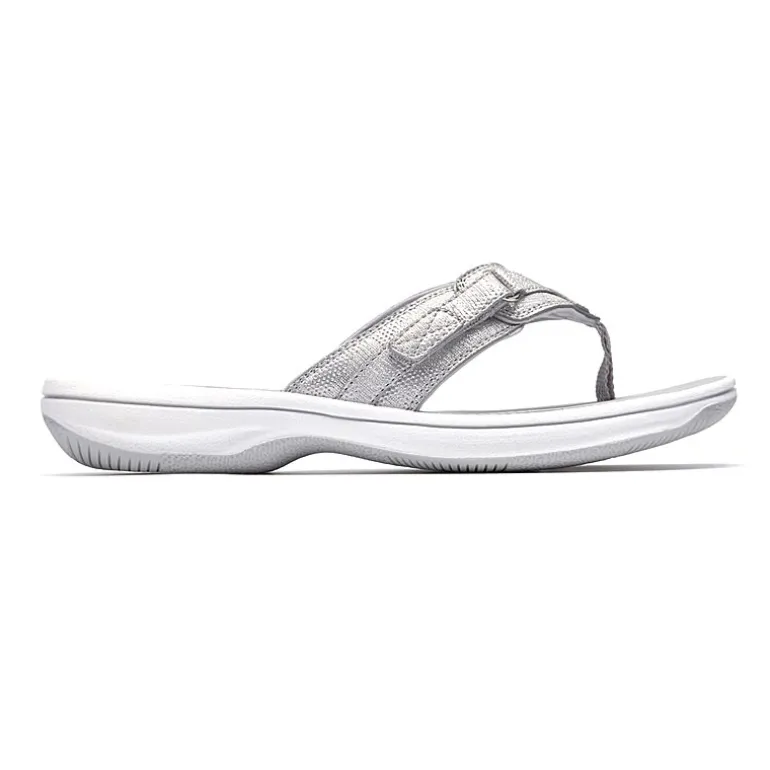Clarks Cloudsteppers Womens Breeze Sea Flip-Flops